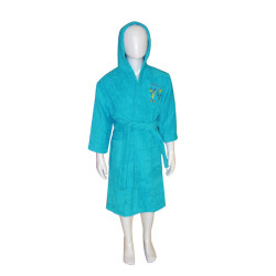 Халат за Деца с Дракон  бродерия